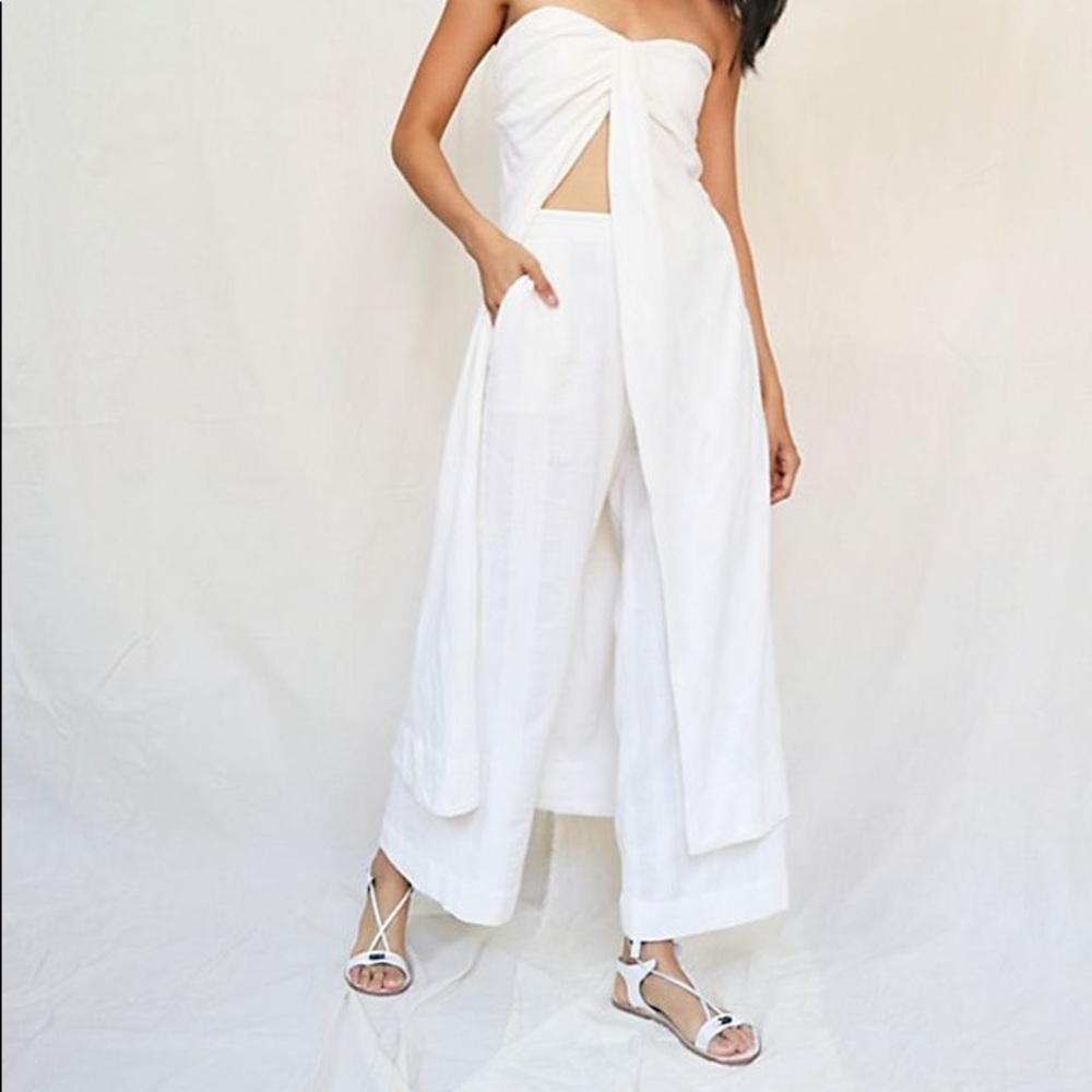 Free People Banita Set Ivory